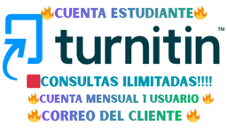 Imagen de 🔥TURNITIN CUENTA A TU CORREO X1 MES🔥