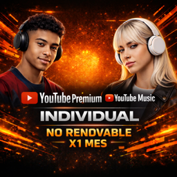 Imagen de 💎 YOUTUBE PREMIUM NO RENOVABLE (INDIVIDUAL) 