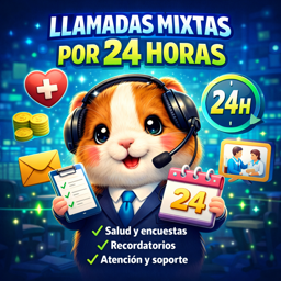 Imagen de SPAM LLAMADAS MIXTAS x 24 HORAS