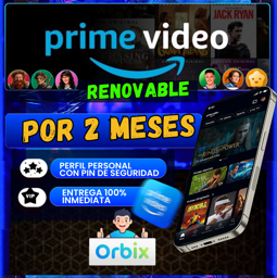 Imagen de ⚡PRIME VIDEO X2 MESES (RENOVABLE)