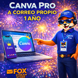 Imagen de CANVA PRO X 1 AÑO