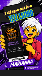 Imagen de TELE LATINO PREMIUM 1 PERFIL X 30 DIAS