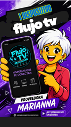 Imagen de FLUJO TV 1 DISPOSITIVO x 30 DIAS