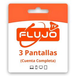 Imagen de FLUJO TV CUENTA COMPLETA 3 DISPOSITIVOS X 30 DIAS