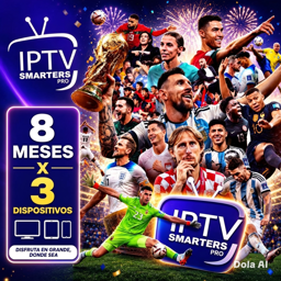 Imagen de IPTV PREMIUM 8 MESES (PROMO MUNDIAL)