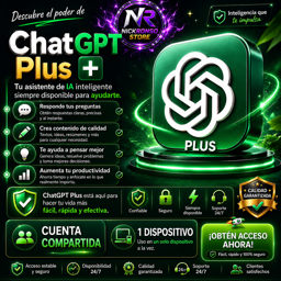 Imagen de 🔥 ChatGPT PLUS 1 mes  1 Dispositivo 