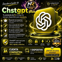 Imagen de ChatGPt plus 1 dispositivo garantía de 24 hrs 