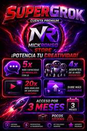 Imagen de 🔥Supergrok x 3 meses/ Pedido de activación 