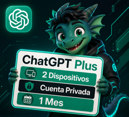 Imagen de CHATGPT PLUS | 1 MES | CUENTA PRIVADA